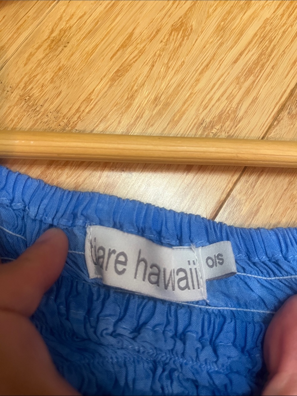 Tiare Hawaii Blue Green Ombre dress - Picture 3 of 3